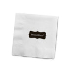 Twisted Wares - Funny Cocktail Napkins - WELCOME TO THE SHITSHOW - Boutique Cocktail Napkins - Perfect for any Celebrations 5"X5" (50 Pack)