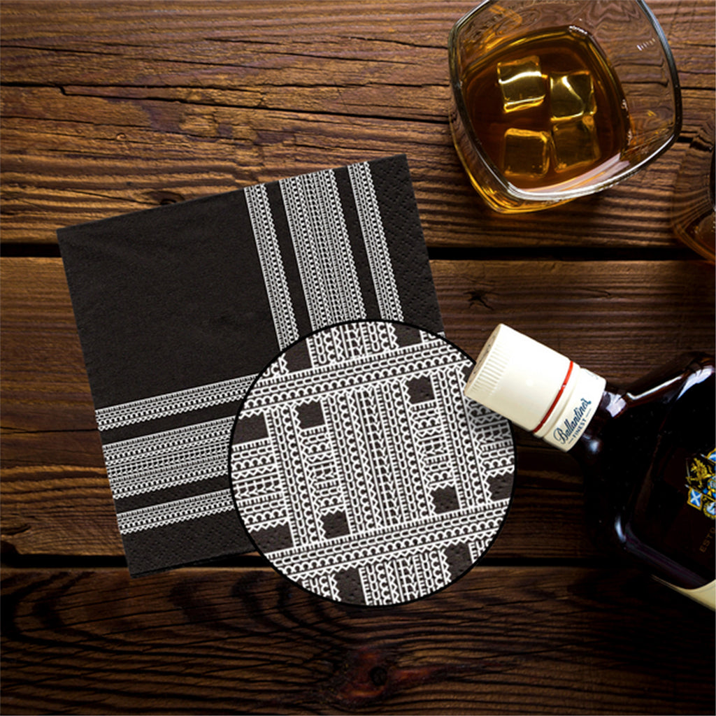 Funny Cocktail Napkins | Sarcastic Humor | STRIPE ILLUSION PACK