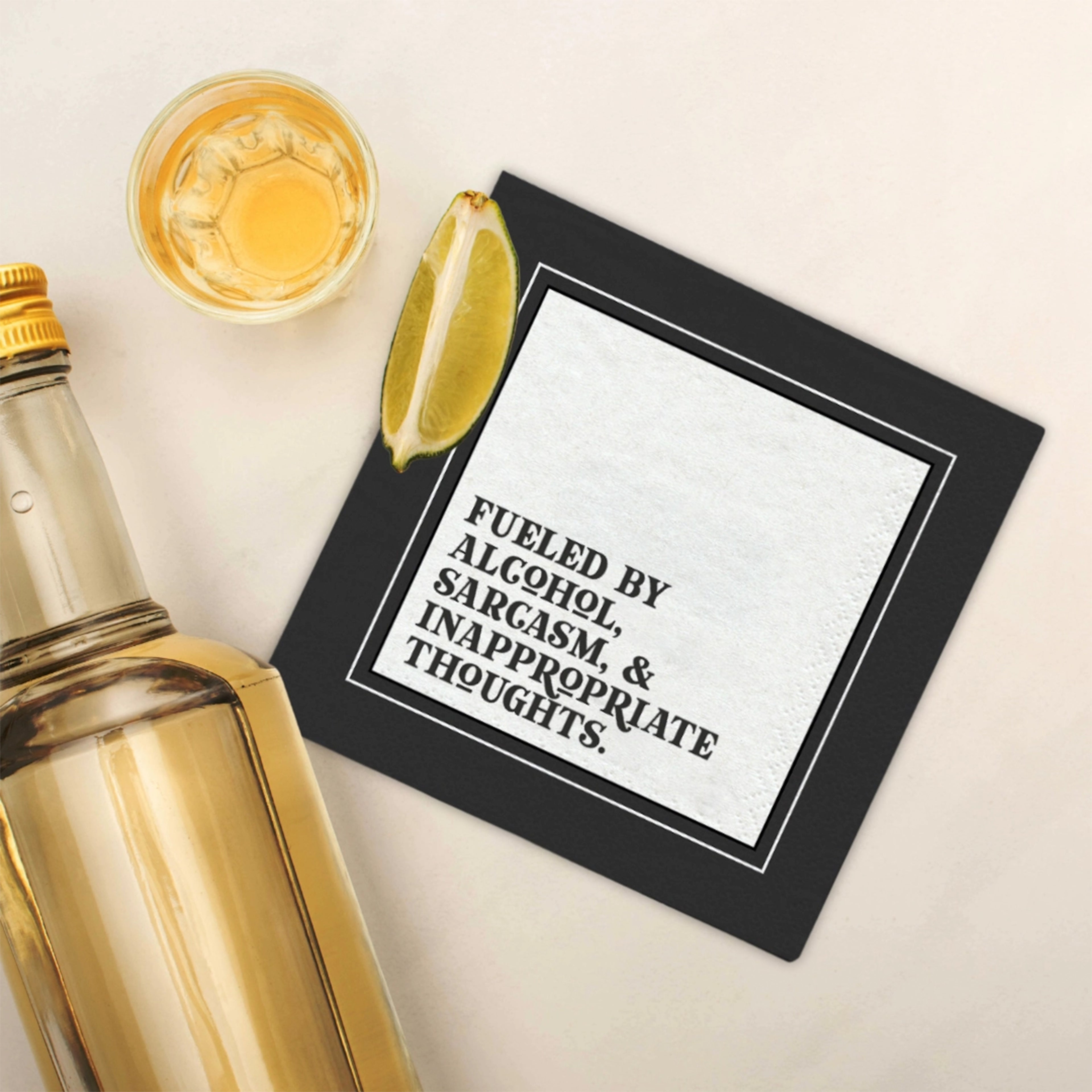 Twisted Wares Funny Cocktail Napkins – FUELED by ALCOHOL