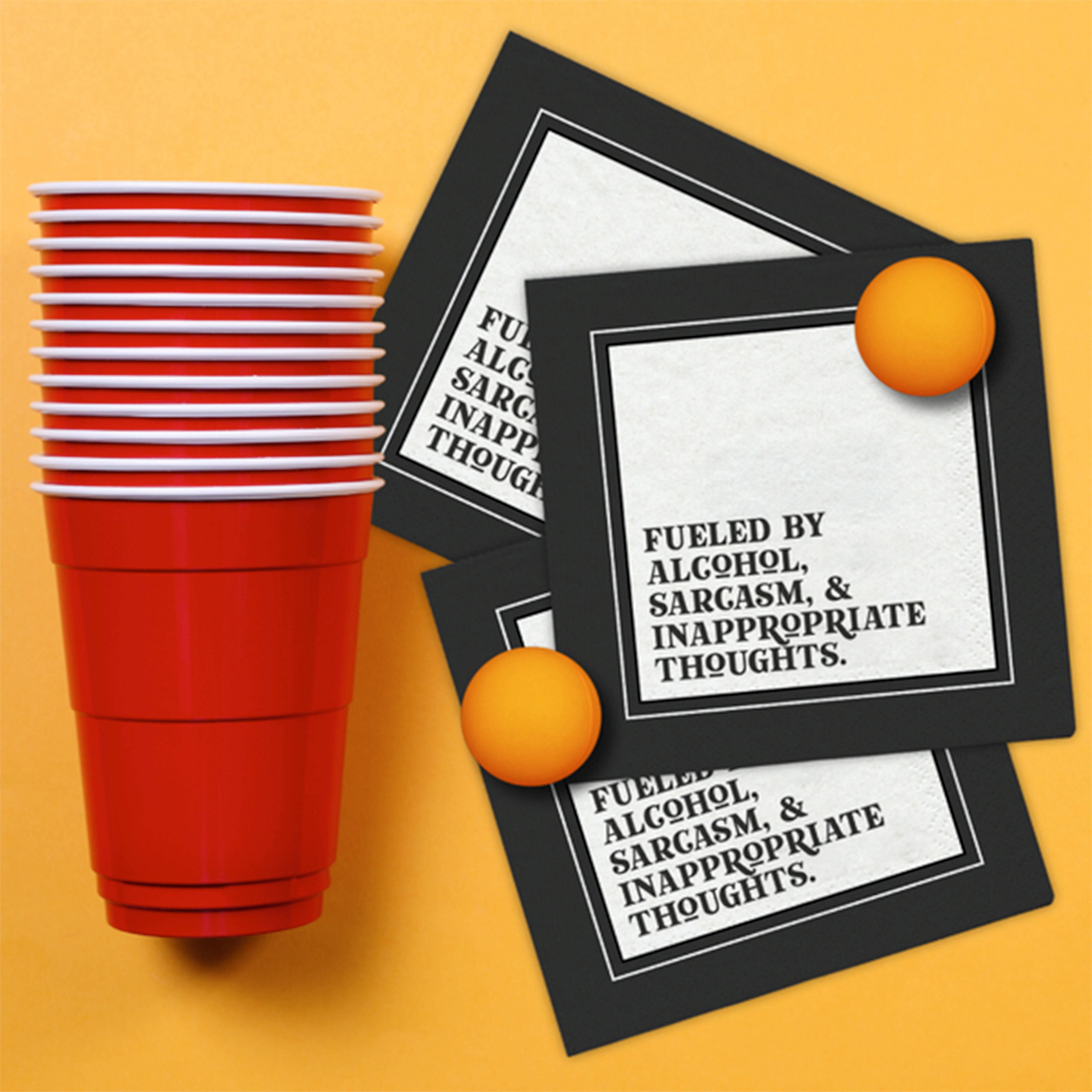 Twisted Wares Funny Cocktail Napkins – FUELED by ALCOHOL