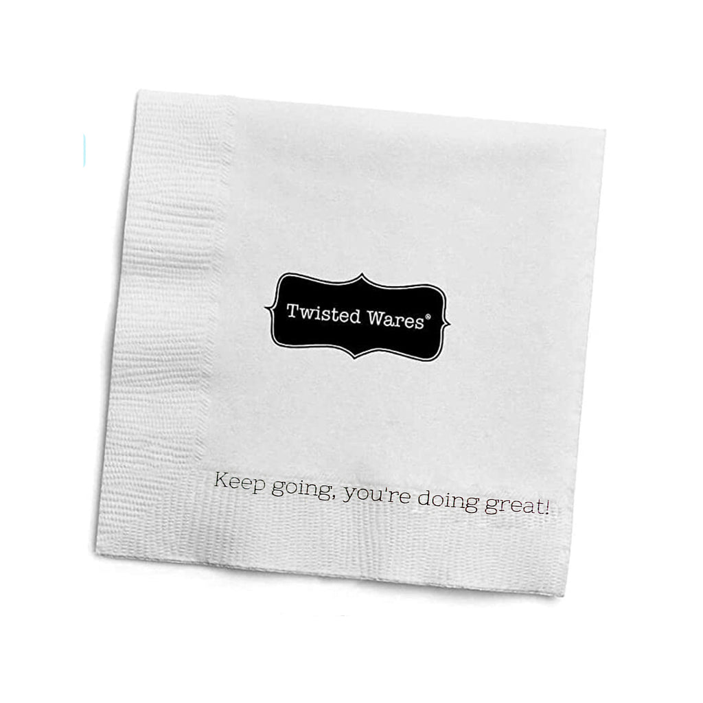 Funny Cocktail Napkins | Sarcastic Humor | PLEASE PRETEND YOU’RE HAVING FUN