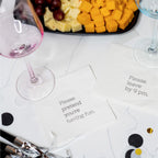 Funny Cocktail Napkins | Sarcastic Humor | PLEASE PRETEND YOU’RE HAVING FUN