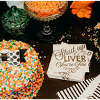 Funny Cocktail Napkins | Sarcastic Humor | SHUT UP LIVER YOU’RE FINE